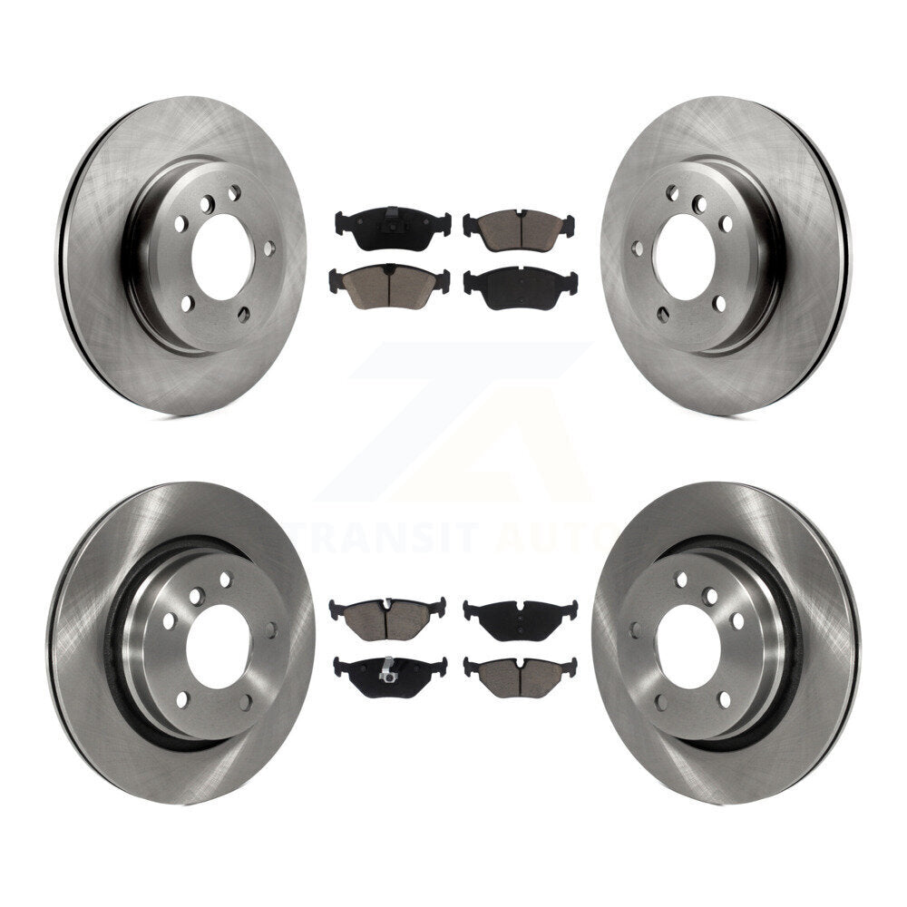 [Avant + Arrière] Kit de Disque et plaquette (céramique) de frein pour BMW 325i 325Ci 323i 328i 323Ci 328Ci K8C-101580