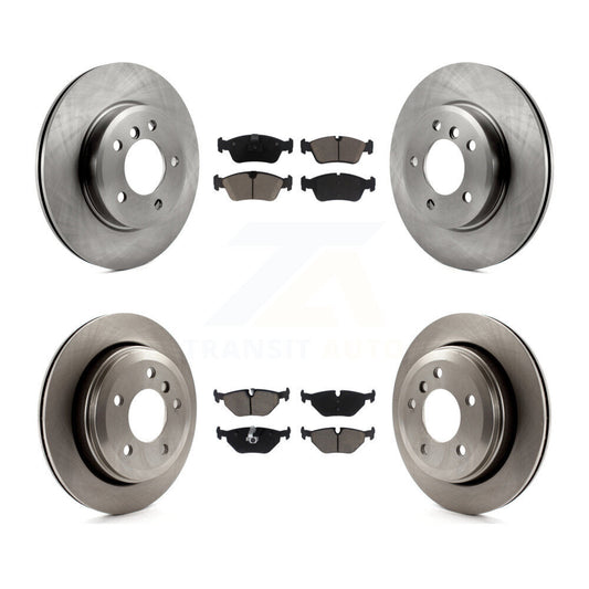 [Avant + Arrière] Kit de Disque et plaquette (céramique) de frein pour 2001-2005 BMW 325xi K8C-101581