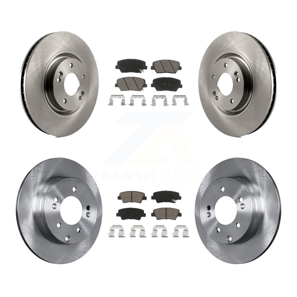 [Avant + Arrière] Kit de Disque et plaquette (céramique) de frein pour Hyundai Azera K8C-101582