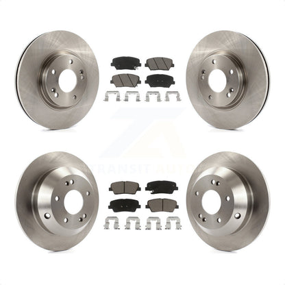 [Avant + Arrière] Kit de Disque et plaquette (céramique) de frein pour Kia Sorento Hyundai Santa Fe K8C-101587 par Transit Auto