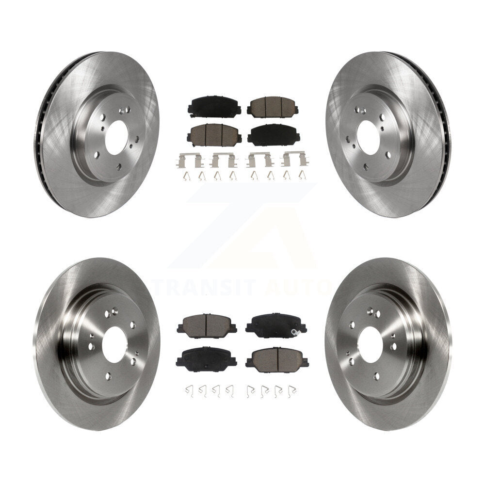 [Avant + Arrière] Kit de Disque et plaquette (céramique) de frein pour Honda CR-V K8C-101589