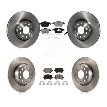 [Avant + Arrière] Kit de Disque et plaquette (céramique) de frein pour Volkswagen Tiguan Audi Q3 Limited Quattro K8C-101597