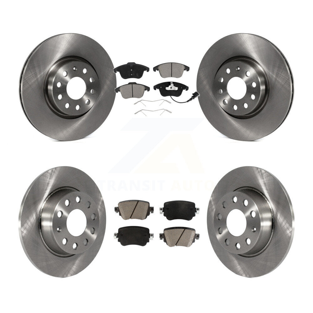 [Avant + Arrière] Kit de Disque et plaquette (céramique) de frein pour Volkswagen Passat K8C-101598