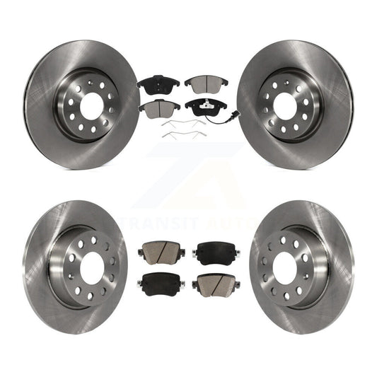 [Avant + Arrière] Kit de Disque et plaquette (céramique) de frein pour Volkswagen Passat K8C-101598