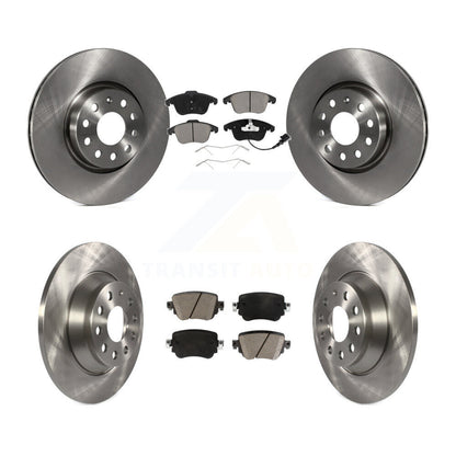 [Avant + Arrière] Kit de Disque et plaquette (céramique) de frein pour 2016-2018 Audi Q3 Quattro K8C-101599