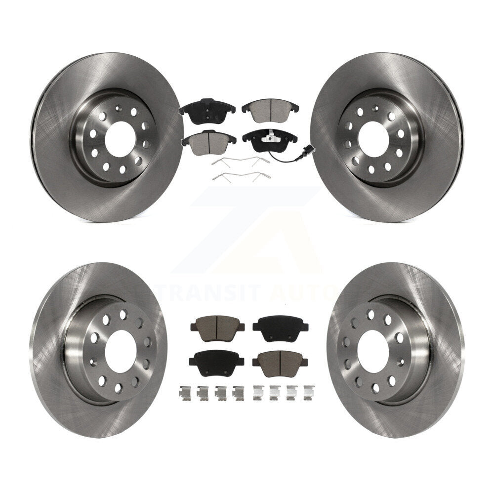 [Avant + Arrière] Kit de Disque et plaquette (céramique) de frein pour Volkswagen Passat K8C-101600