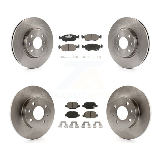 [Avant + Arrière] Kit de Disque et plaquette (céramique) de frein pour Fiat 500 K8C-101601