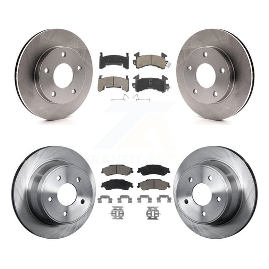 [Avant + Arrière] Kit de Disque et plaquette (céramique) de frein pour 1997 Chevrolet S10 GMC Sonoma 4WD K8C-101603