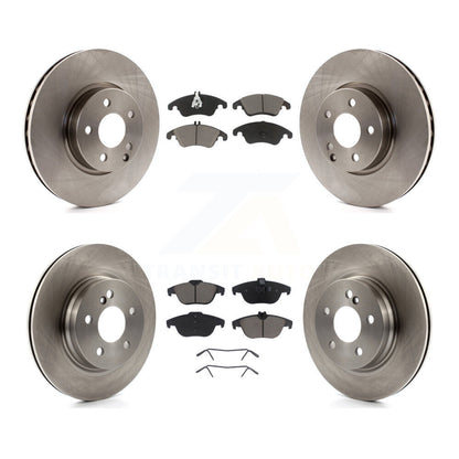 [Avant + Arrière] Kit de Disque et plaquette (céramique) de frein pour Mercedes-Benz E350 C300 C350 K8C-101606