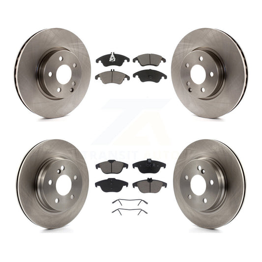 [Avant + Arrière] Kit de Disque et plaquette (céramique) de frein pour Mercedes-Benz E350 C300 C350 K8C-101606