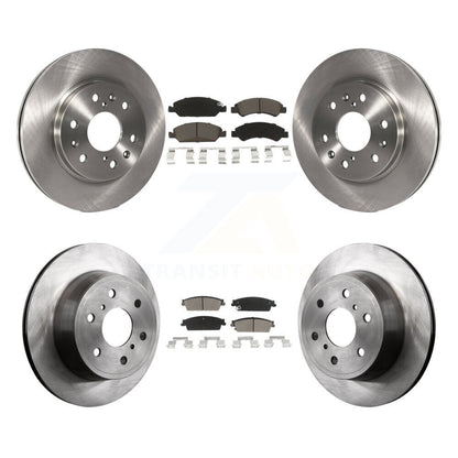 [Avant + Arrière] Kit de Disque et plaquette (céramique) de frein pour Chevrolet Silverado 1500 GMC Sierra Tahoe Suburban Yukon Cadillac XL Avalanche Escalade ESV EXT K8C-101610