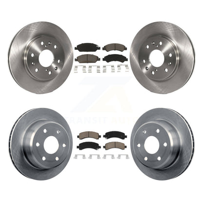 [Avant + Arrière] Kit de Disque et plaquette (céramique) de frein pour 2009-2014 Chevrolet Express 1500 GMC Savana K8C-101613