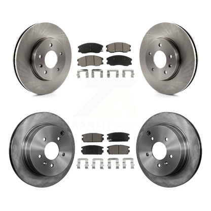 [Avant + Arrière] Kit de Disque et plaquette (céramique) de frein pour Chevrolet Equinox Saturn Vue Captiva Sport Pontiac Torrent Suzuki XL-7 K8C-101617