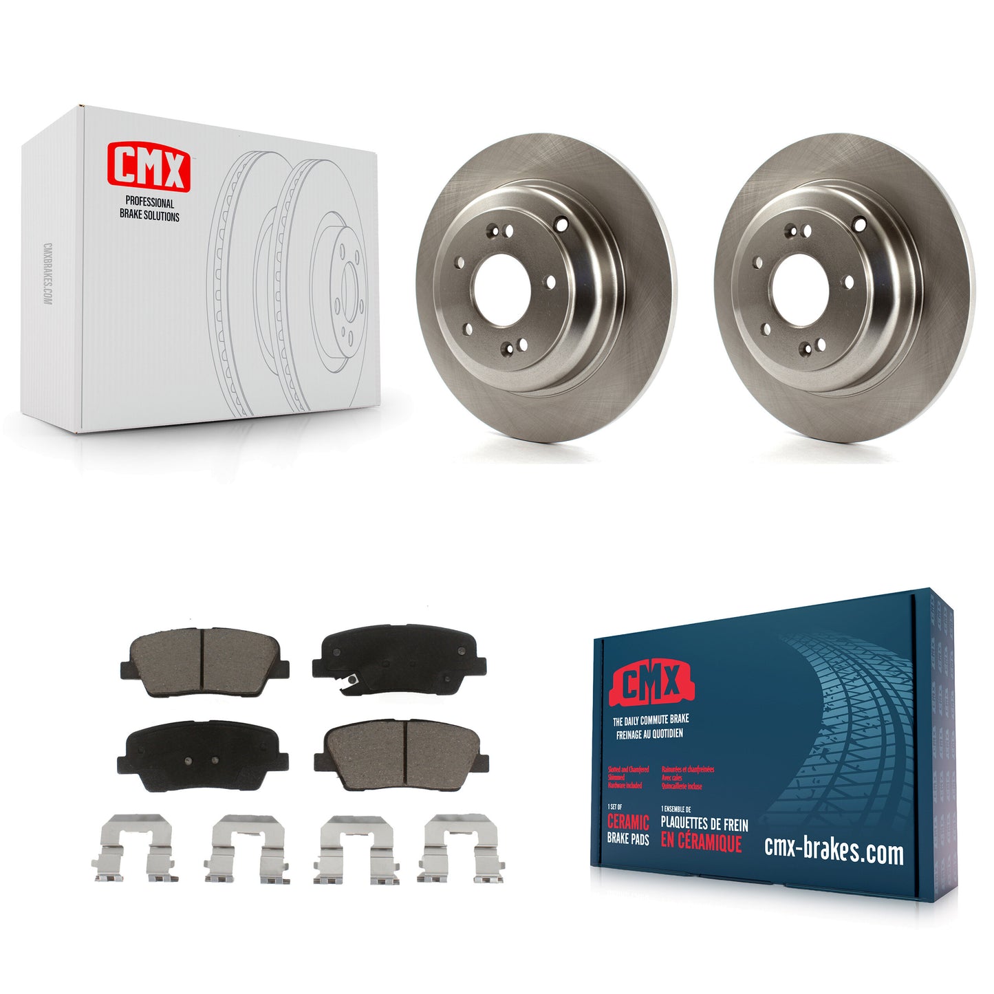 [Arrière] Kit de Disque et plaquette (céramique) de frein pour Hyundai Genesis Coupe K8C-101621