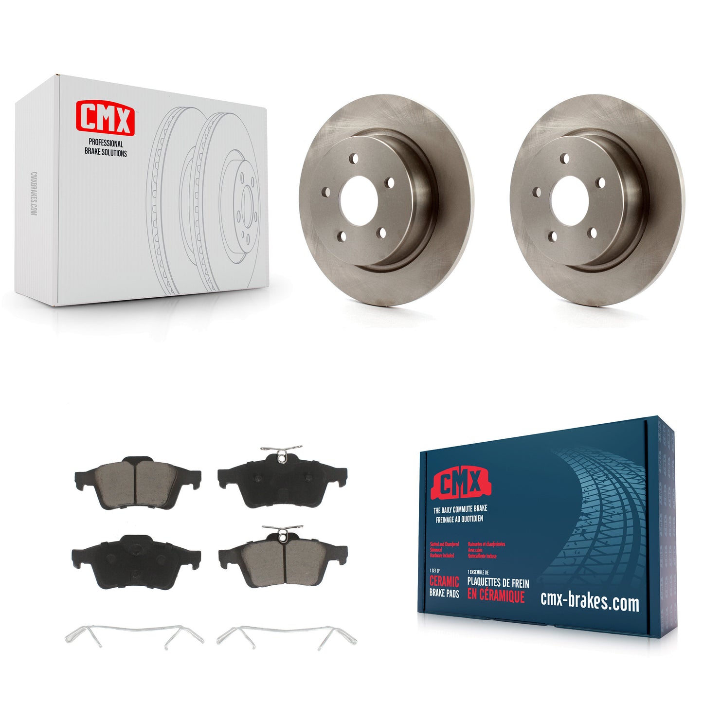 [Arrière] Kit de Disque et plaquette (céramique) de frein pour Ford Escape Connect C-Max K8C-101630