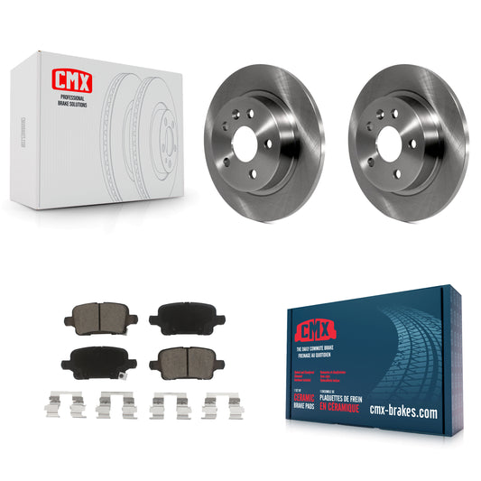 [Arrière] Kit de Disque et plaquette (céramique) de frein pour 2016 Chevrolet Cruze avec 268mm Diameter Rotor K8C-101641