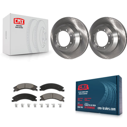 [Arrière] Kit de Disque et plaquette (céramique) de frein pour 2009-2010 Ford E-450 Super Duty DIESEL engine K8C-101650