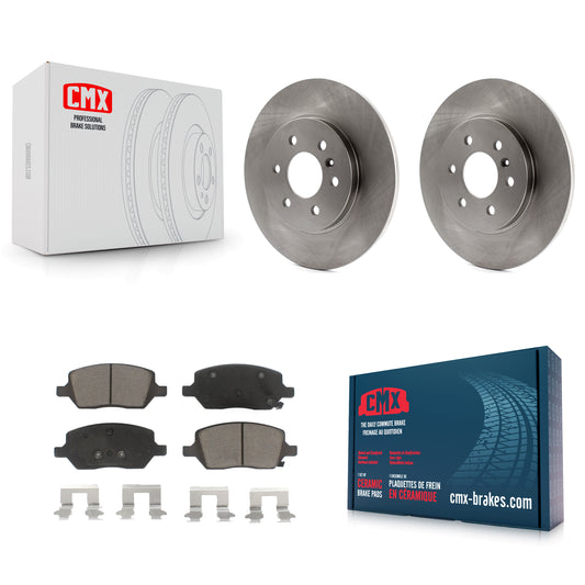 [Arrière] Kit de Disque et plaquette (céramique) de frein pour Chevrolet Uplander Pontiac Montana Buick Terraza Saturn Relay K8C-101654
