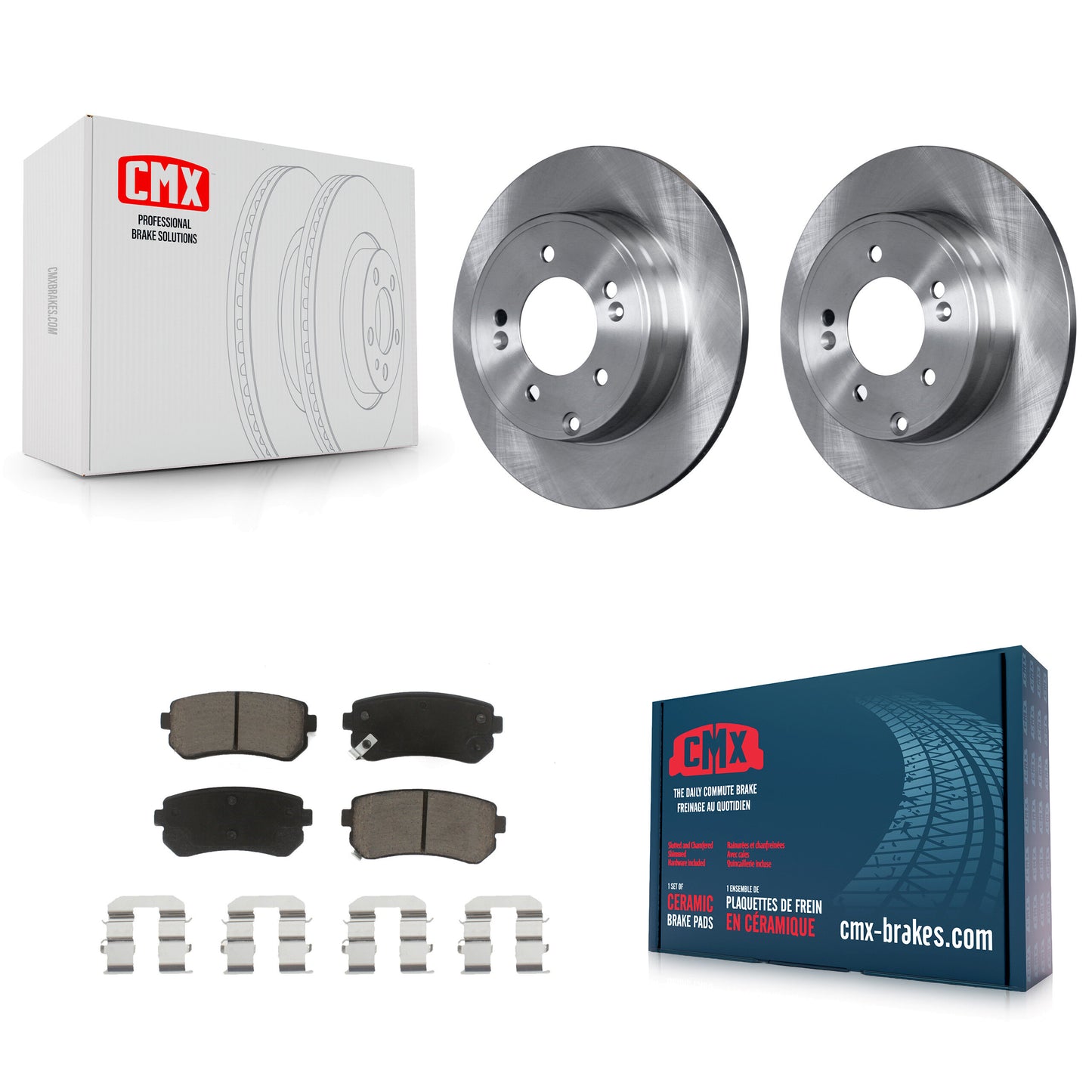 [Arrière] Kit de Disque et plaquette (céramique) de frein pour Hyundai Sonata Tucson Kia Cadenza K8C-101662