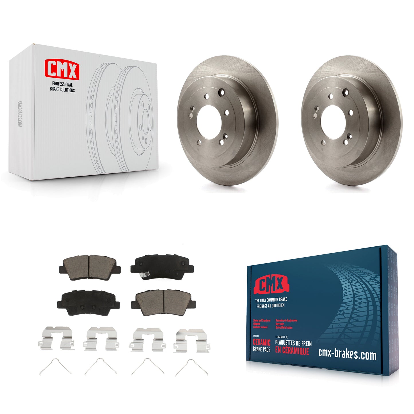 [Arrière] Kit de Disque et plaquette (céramique) de frein pour Hyundai Tucson Kia Sportage K8C-101670