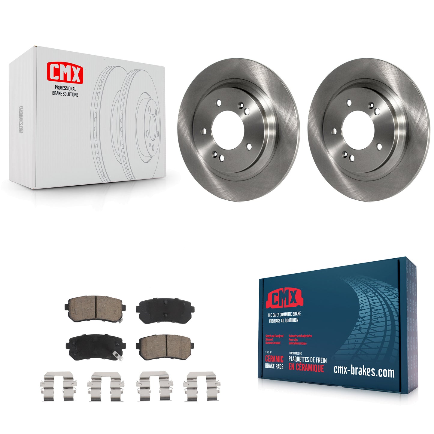 [Arrière] Disque et plaquette de frein pour Kia Optima LX EX 1.6T With Electric Parking K8C-101671