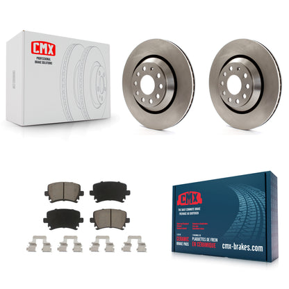 [Arrière] Kit de Disque et plaquette (céramique) de frein pour Volkswagen CC Passat GTI Golf R R32 K8C-101674