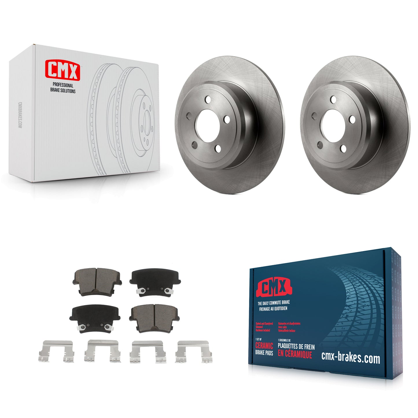 [Arrière] Kit de Disque et plaquette (céramique) de frein pour Dodge Charger Chrysler 300 Challenger Magnum Avenger K8C-101679