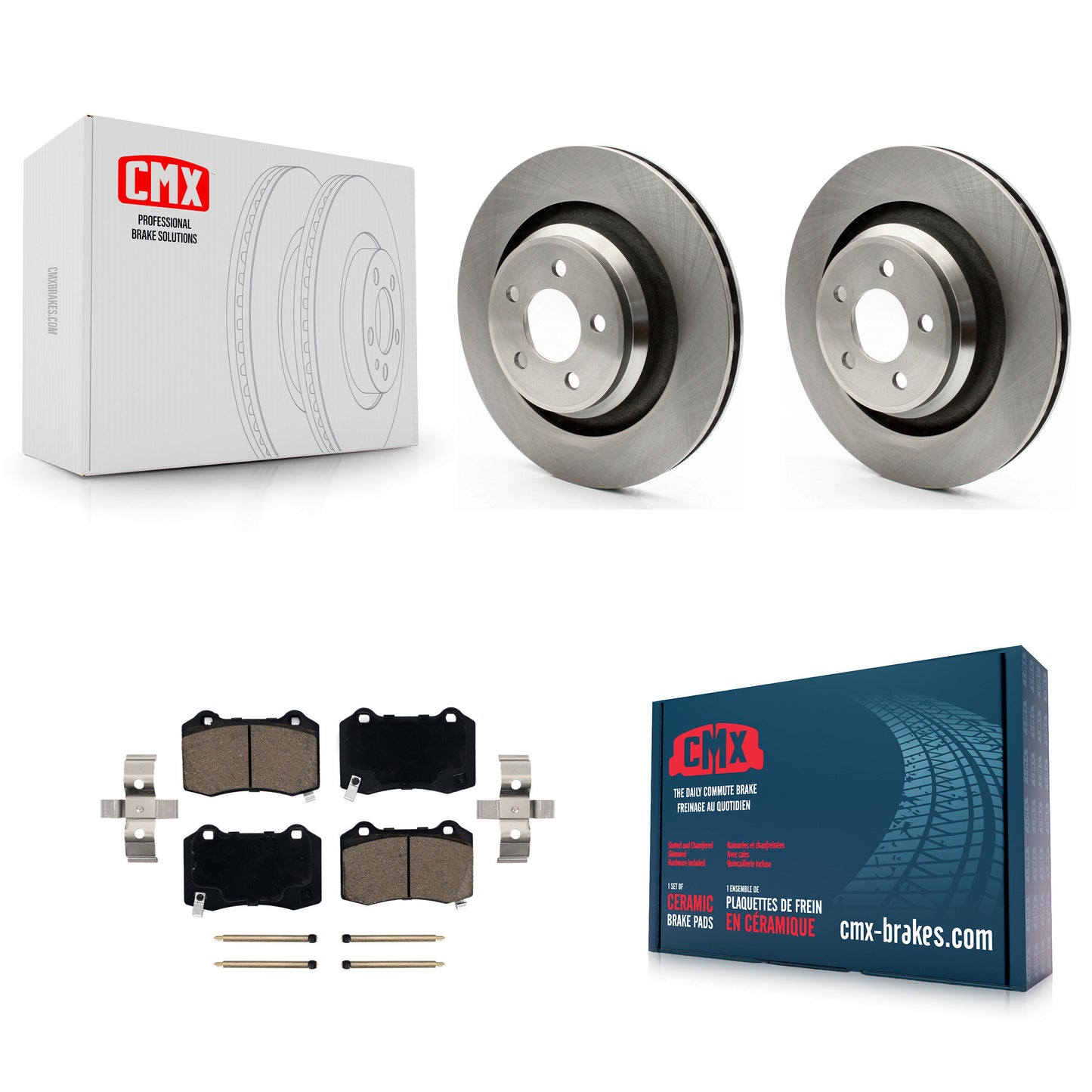 [Arrière] Kit de Disque et plaquette (céramique) de frein pour Dodge Charger Chrysler 300 Challenger Magnum K8C-101680