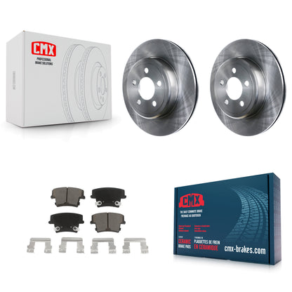 [Arrière] Kit de Disque et plaquette (céramique) de frein pour Dodge Charger Chrysler 300 Challenger Magnum K8C-101681