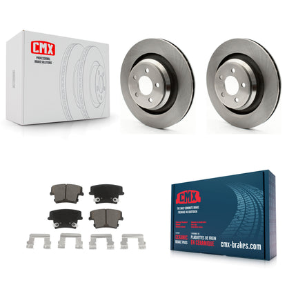 [Arrière] Kit de Disque et plaquette (céramique) de frein pour 2015 Dodge Charger R T Scat Pack avec 6.4L K8C-101683