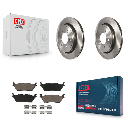 [Arrière] Kit de Disque et plaquette (céramique) de frein pour 2015-2017 Ford F-150 avec Electric Parking K8C-101686
