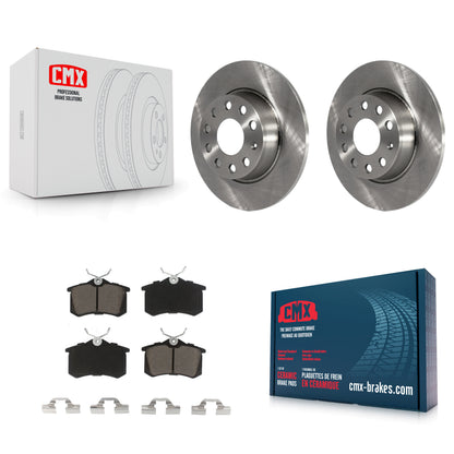 [Arrière] Kit de Disque et plaquette (céramique) de frein pour Volkswagen Beetle Golf avec 272mm Diameter Rotor K8C-101692