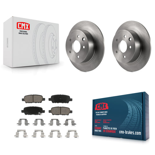 [Arrière] Kit de Disque et plaquette (céramique) de frein pour Nissan Altima Sentra Maxima Juke K8C-101695