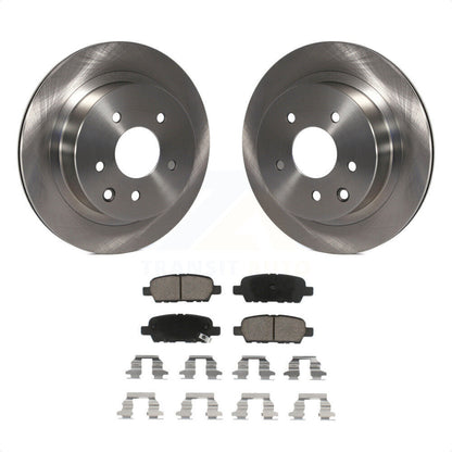 [Arrière] Kit de Disque et plaquette (céramique) de frein pour Nissan Rogue Sport INFINITI G35 Select LEAF Juke 350Z Qashqai X-Trail K8C-101696 par Transit Auto