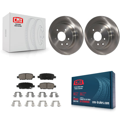 [Arrière] Kit de Disque et plaquette (céramique) de frein pour Nissan Rogue Sport INFINITI G35 Select LEAF Juke 350Z Qashqai X-Trail K8C-101696
