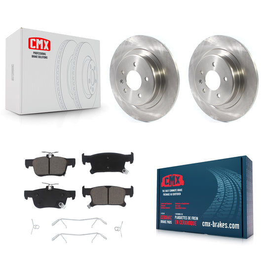 [Arrière] Kit de Disque et plaquette (céramique) de frein pour 2016-2018 Buick Envision avec 315mm Diameter Rotor K8C-101697
