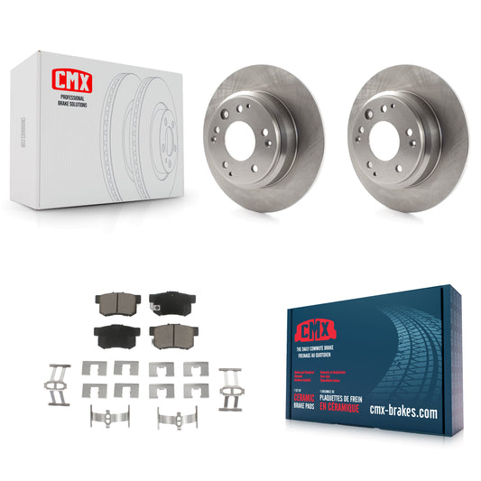 [Arrière] Kit de Disque et plaquette (céramique) de frein pour Acura Honda Odyssey Legend RL Isuzu Oasis K8C-101699