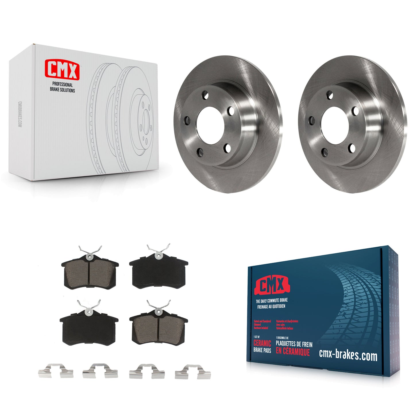 [Arrière] Kit de Disque et plaquette (céramique) de frein pour Audi A6 Quattro Allroad K8C-101700