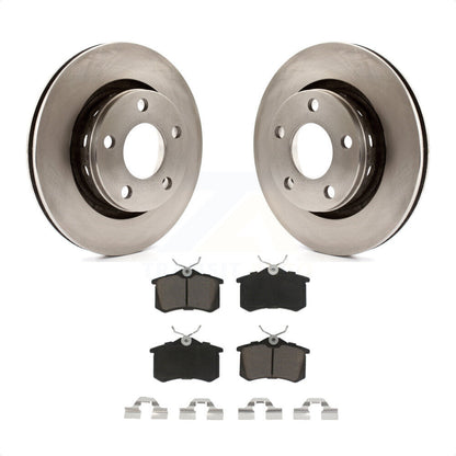[Arrière] Kit de Disque et plaquette (céramique) de frein pour 2004 Audi A6 Quattro avec 269mm Diameter Rotor K8C-101703 par Transit Auto