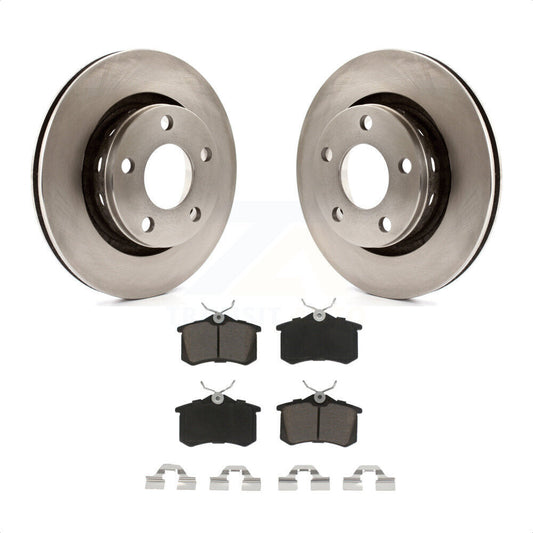 [Arrière] Kit de Disque et plaquette (céramique) de frein pour 2004 Audi A6 Quattro avec 269mm Diameter Rotor K8C-101703 par Transit Auto