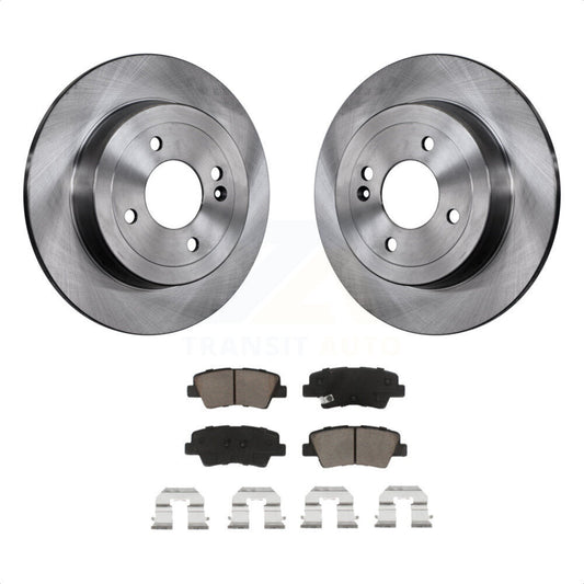 [Arrière] Kit de Disque et plaquette (céramique) de frein pour Hyundai Accent Kia Rio K8C-101705 par Transit Auto