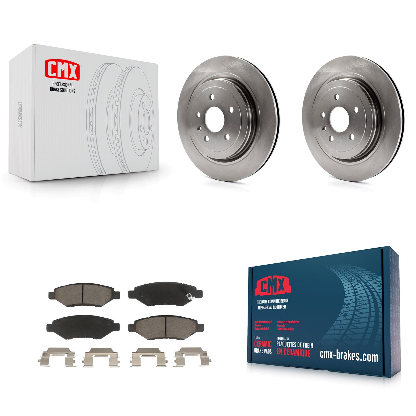 [Arrière] Kit de Disque et plaquette (céramique) de frein pour Cadillac CTS K8C-101715