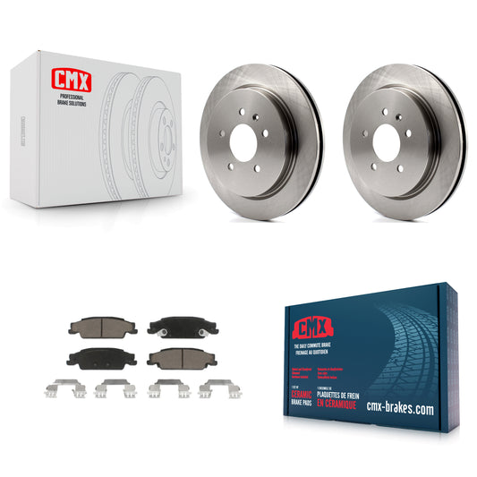 [Arrière] Kit de Disque et plaquette (céramique) de frein pour Cadillac CTS STS K8C-101722