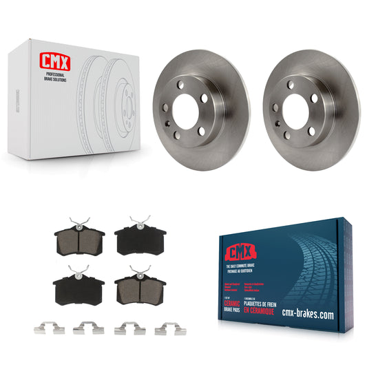 [Arrière] Kit de Disque et plaquette (céramique) de frein pour Volkswagen Jetta Beetle Golf Audi TT City K8C-101729