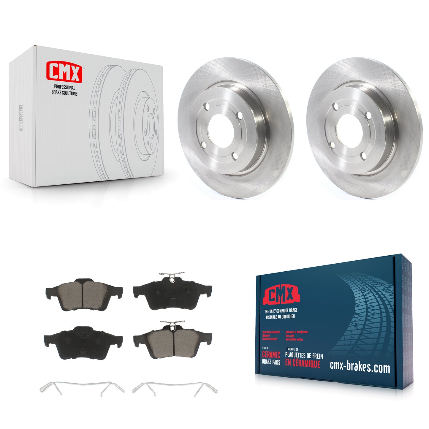 [Arrière] Kit de Disque et plaquette (céramique) de frein pour 2018-2022 Ford EcoSport AWD K8C-101740
