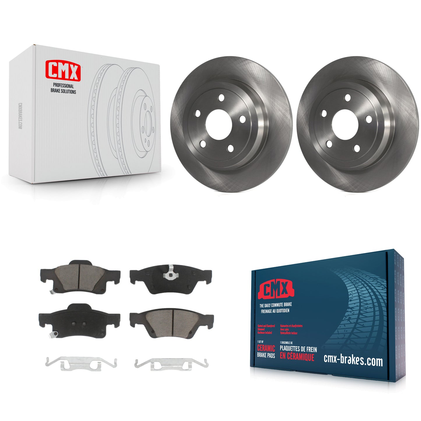[Arrière] Kit de Disque et plaquette (céramique) de frein pour Jeep Grand Cherokee Dodge Durango K8C-101741