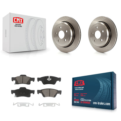 [Arrière] Kit de Disque et plaquette (céramique) de frein pour Jeep Grand Cherokee Dodge Durango WK K8C-101742