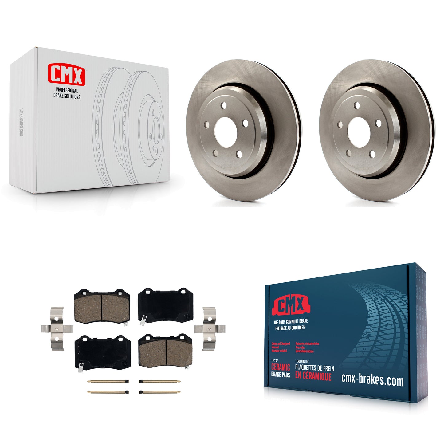 [Arrière] Kit de Disque et plaquette (céramique) de frein pour Jeep Grand Cherokee Dodge Durango K8C-101743