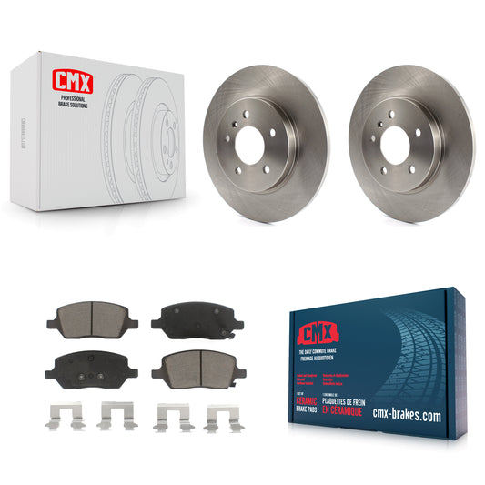 [Arrière] Kit de Disque et plaquette (céramique) de frein pour 2005 Chevrolet Uplander Pontiac Montana Buick Terraza Saturn Relay K8C-101745