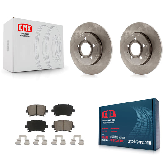 [Arrière] Kit de Disque et plaquette (céramique) de frein pour Audi A4 Quattro K8C-101748